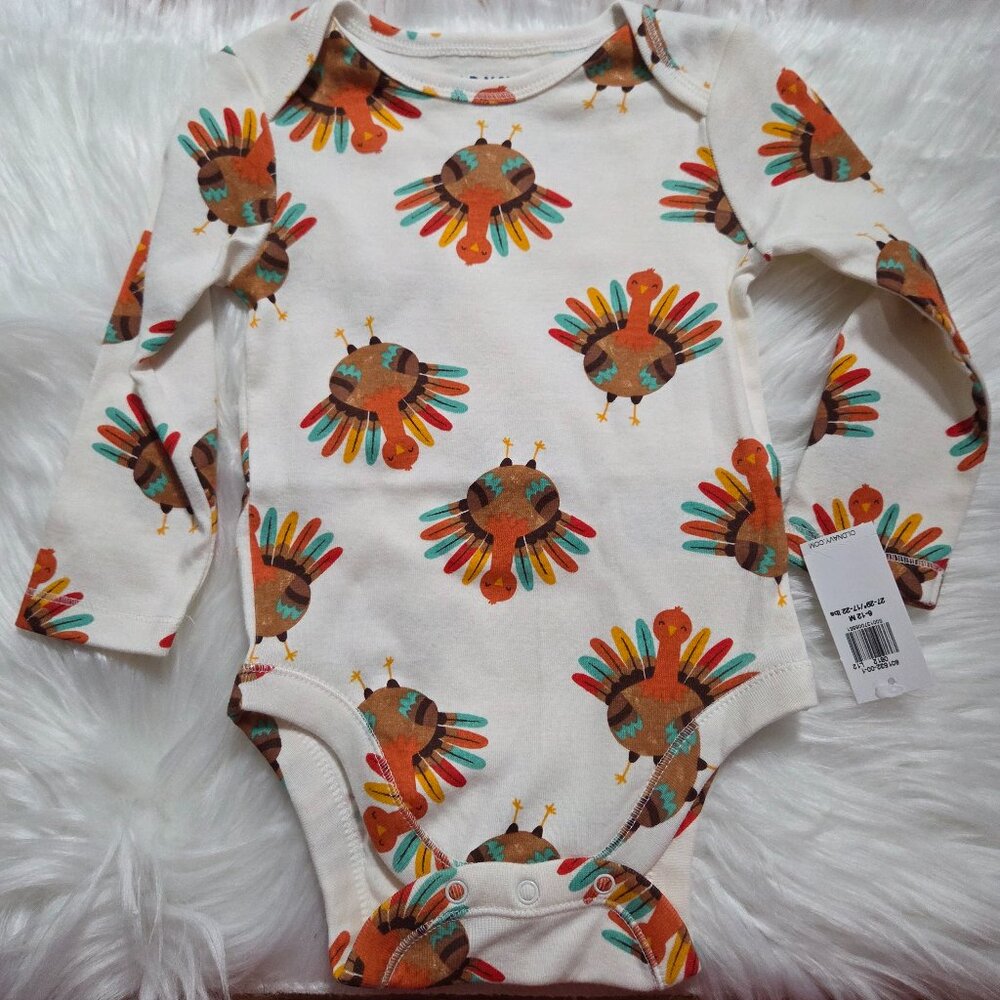 Old Navy Turkey Thanksgiving Bodysuit